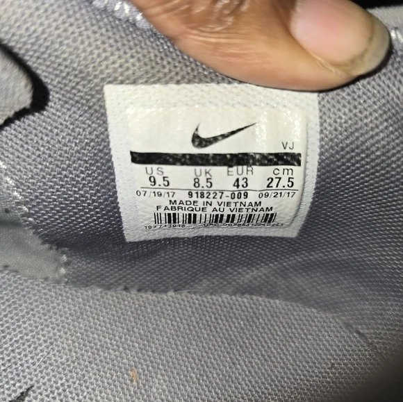 Nike Mens Dualtone Racer 918227-009 Gray Running Shoes Sneakers Size 9.5 - Picture 7 of 7